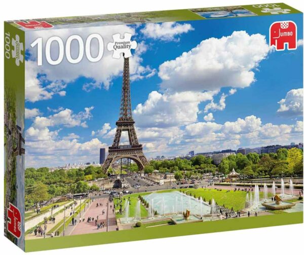 Jumbo - Eiffeltornet i Paris på sommaren - 1000 bitar
