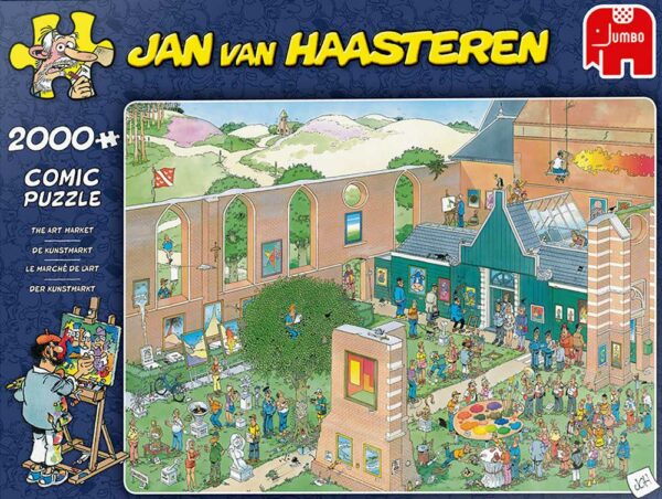 Jan Van Haasteren - The Art Market - 2000 Bitar