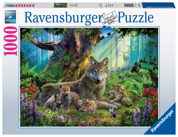 Ravensburger - Wolves in the Forest - 1000 bitar