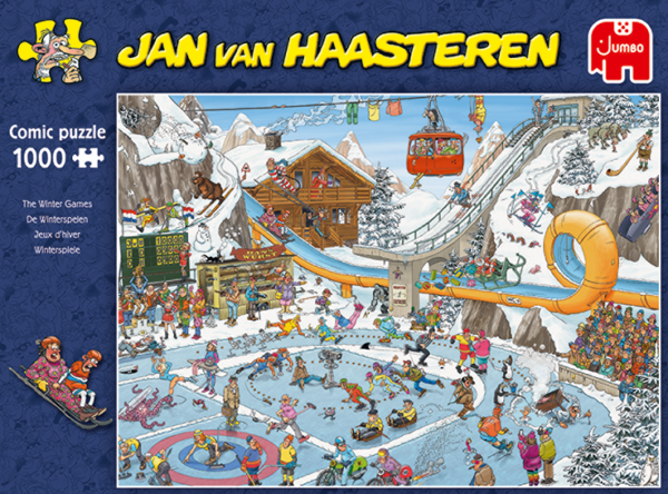 Jan Van Haasteren - Winter Games - 1000 Bitar