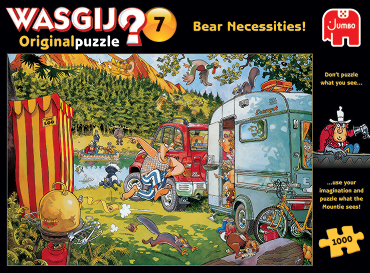 Wasgij - Original 7 "Bear Necessities!" 1000 bitar