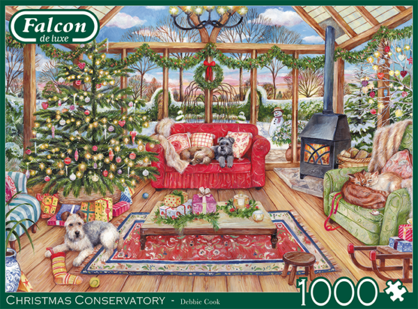 Falcon - Christmas Conservatory - 1000 bitar