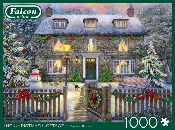 Falcon - Christmas Cottage - 1000 bitar