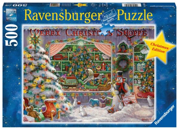 Ravensburger - The Christmas Shop - 500 bitar