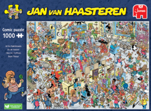 Jan Van Haasteren – The Hairdressers – 1000 Bitar