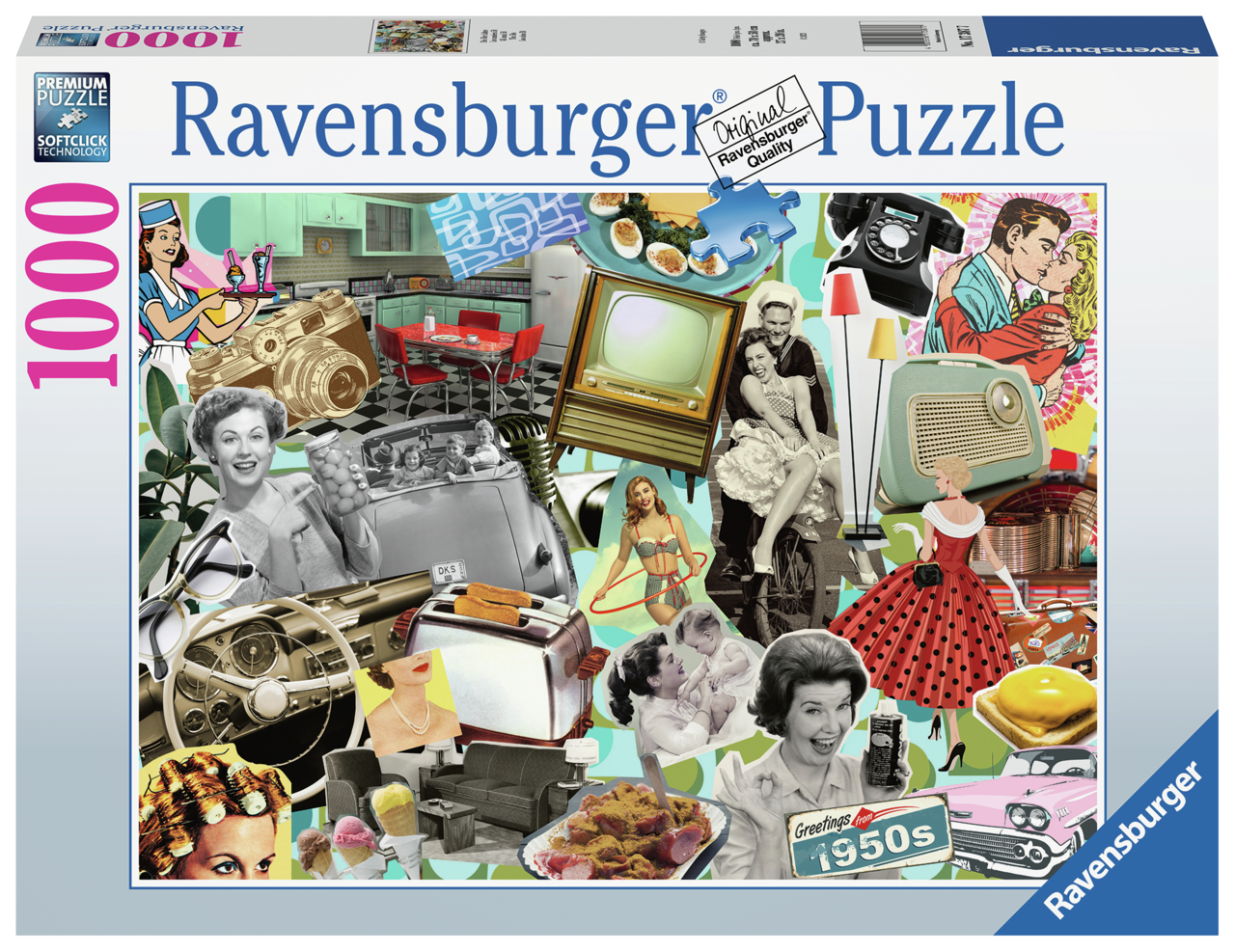 Ravensburger - The 50s - 1000 bitar