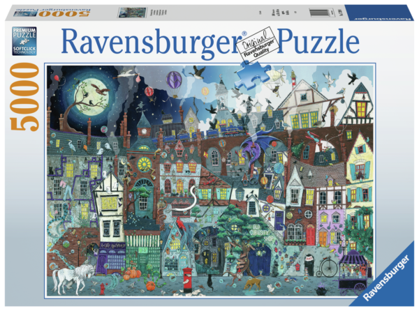 Ravensburger - Fantasy, Victorian Street - 5000 bitar
