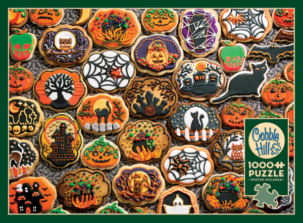 Cobble Hill - Halloween Cookies - 1000 bitar