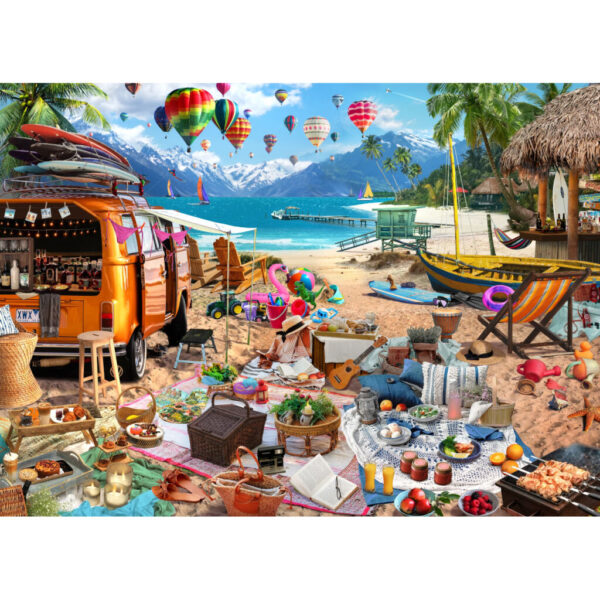 Brain Tree Puzzle - Beach Holiday - 1000 bitar