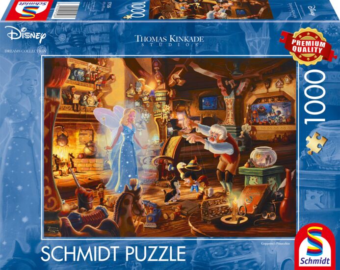 Schmidt - Geppettos Pinocchio - 1000 bitar