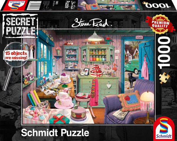 Schmidt - Grandmother´s Room - Secret Puzzle - 1000 bitar