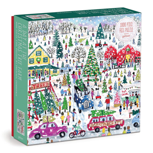 Galison Puzzle - Christmas Tree Farm - 1000 bitar