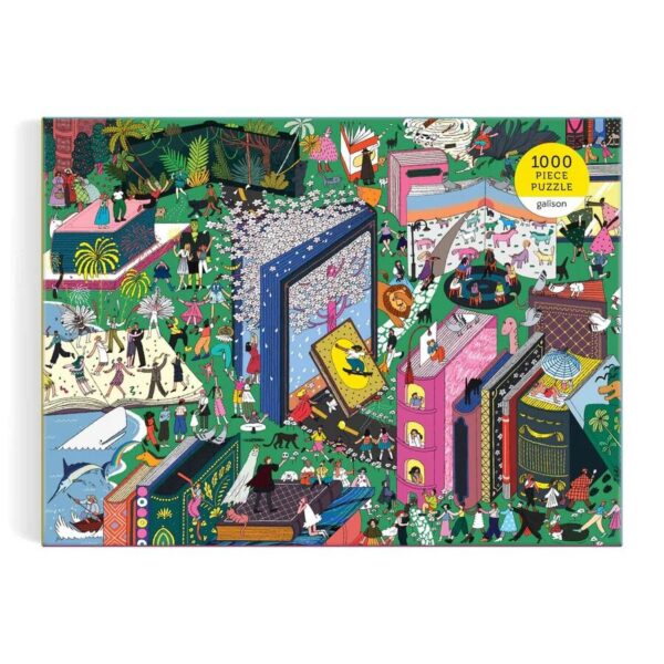 Galison Puzzle - Book World - 1000 bitar