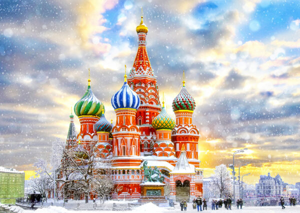 Enjoy - Saint Basil's Cathedral Moscow - 1000 bitar