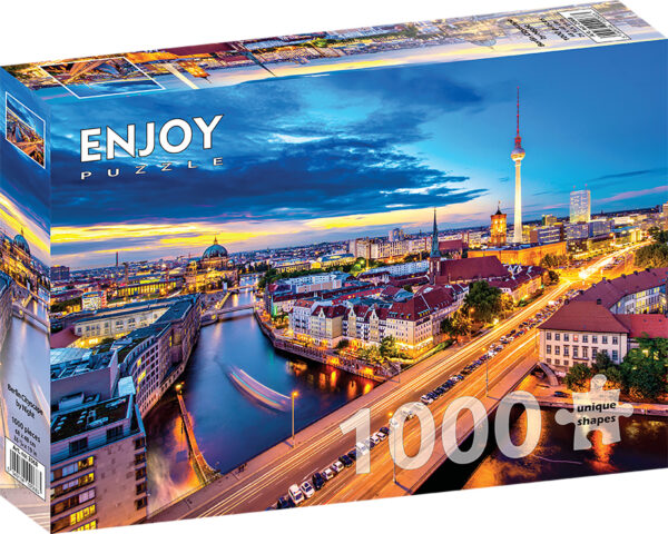 Enjoy - Berlin Cityscape by Night - 1000 bitar
