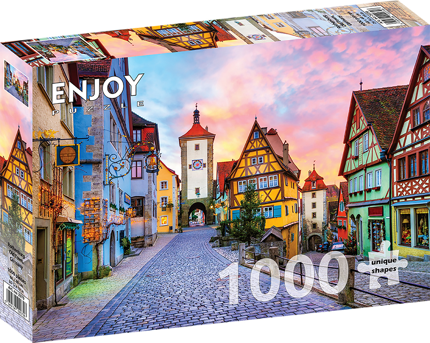 Enjoy - Rothenburg Old Town Germany - 1000 bitar