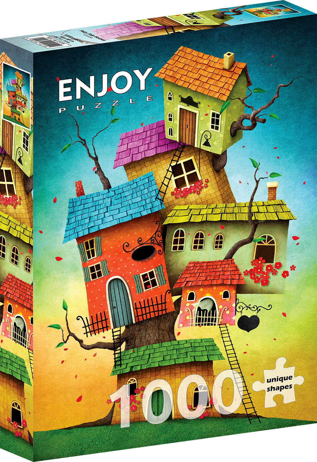 Enjoy - Fairy Tale Houses - 1000 bitar