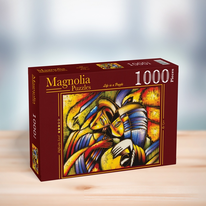 Magnolia - Abstracted Faces - 1000 bitar