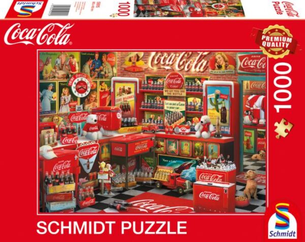 Schmidt - Coca Cola Nostalgi - 1000 bitar
