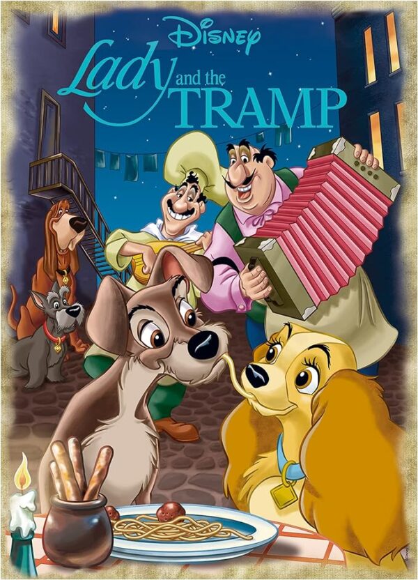 Disney Classic - Lady & The Tramp - 1000 bitar