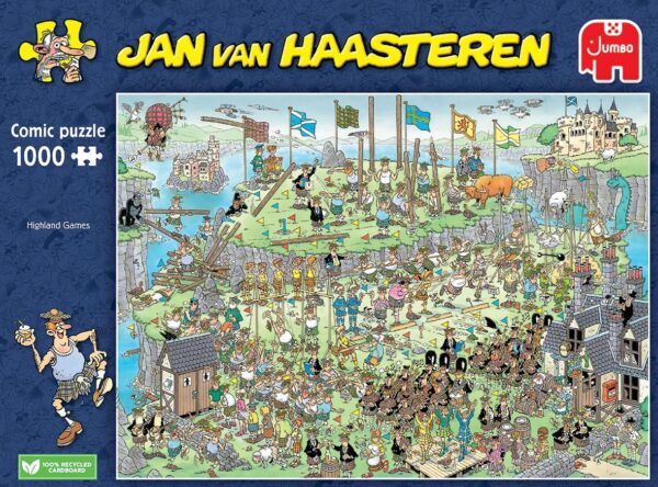 Jan Van Haasteren - Highland Games - 1000 Bitar