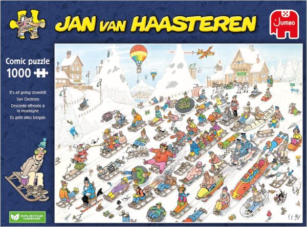 Jan Van Haasteren - Its All Going Downhill - 2000 Bitar