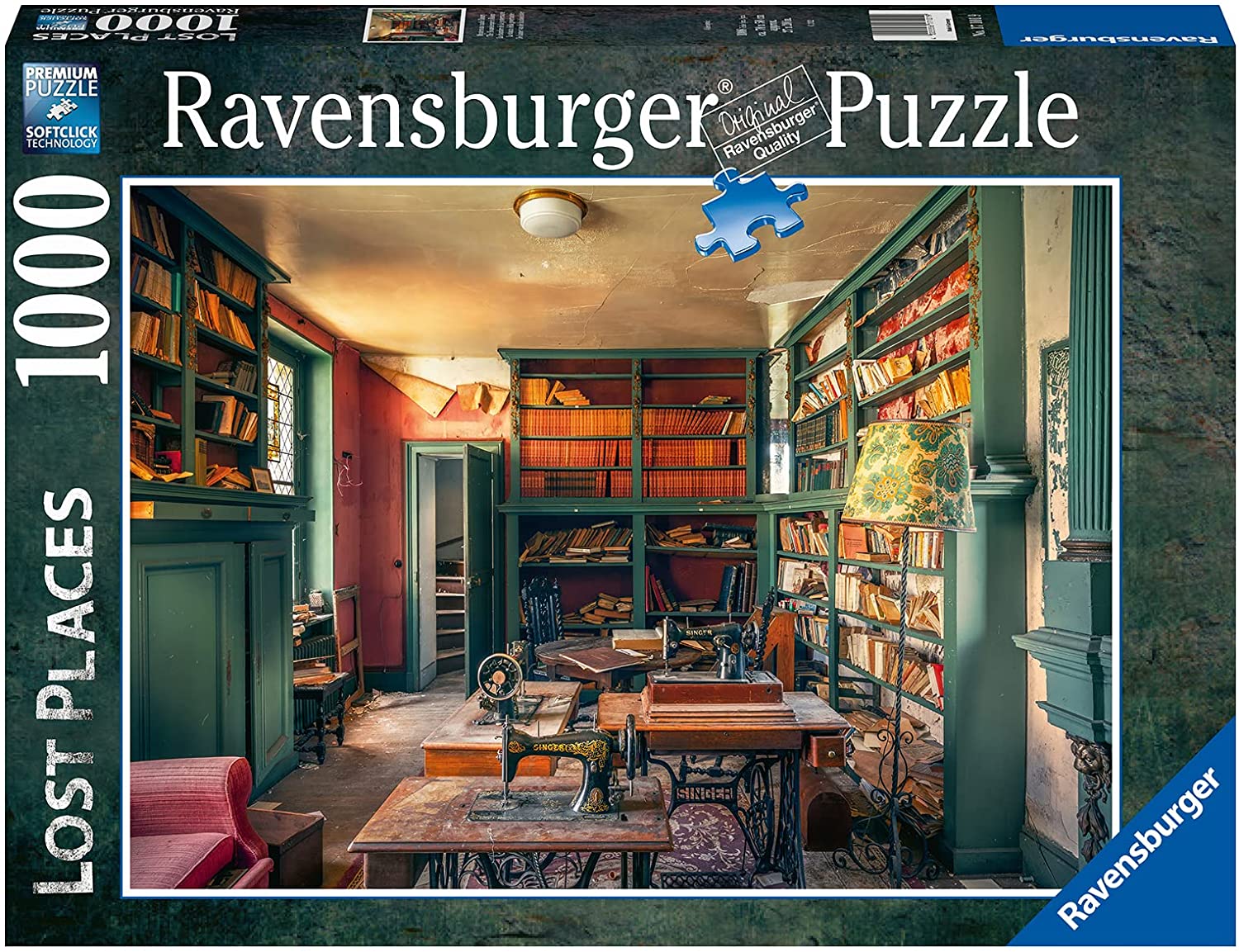Ravensburger - Mysterious Castle Library - 1000 bitar
