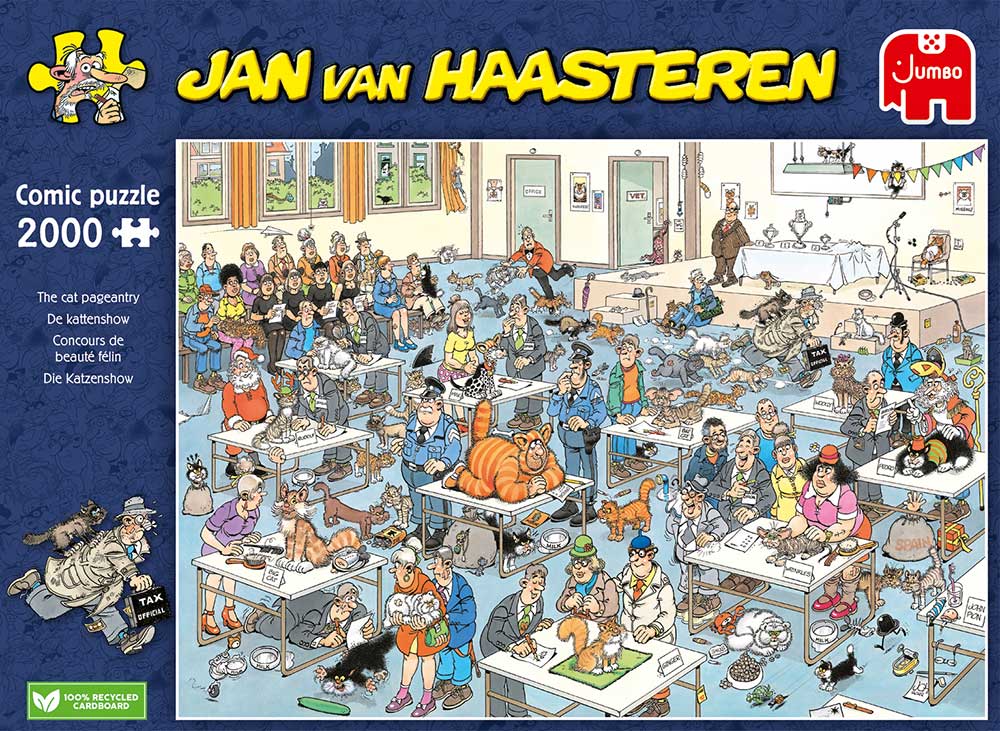 Jan Van Haasteren - The Cat Pageantry- 1000 Bitar
