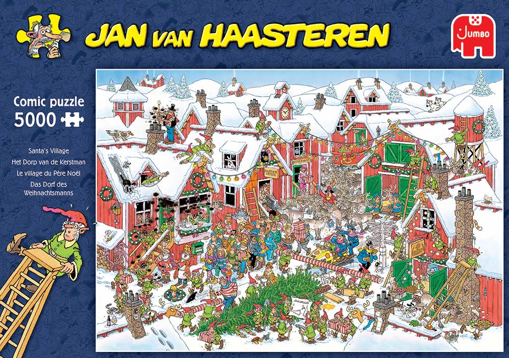 Jan Van Haasteren - Santas Village - 5000 Bitar