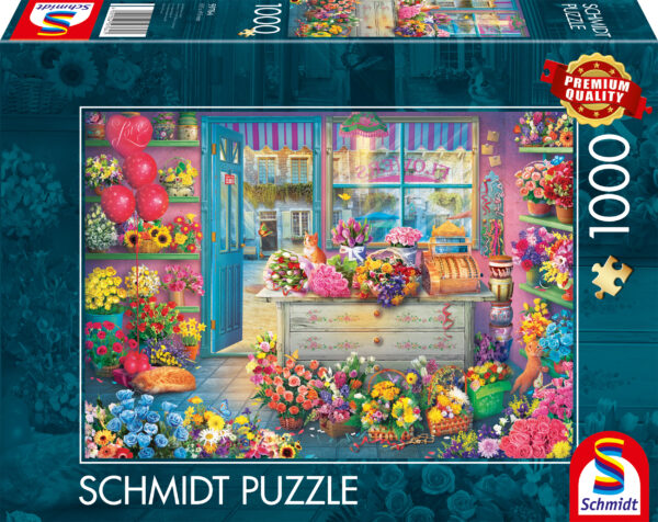 Schmidt - Colorful Flower Shop - 1000 bitar