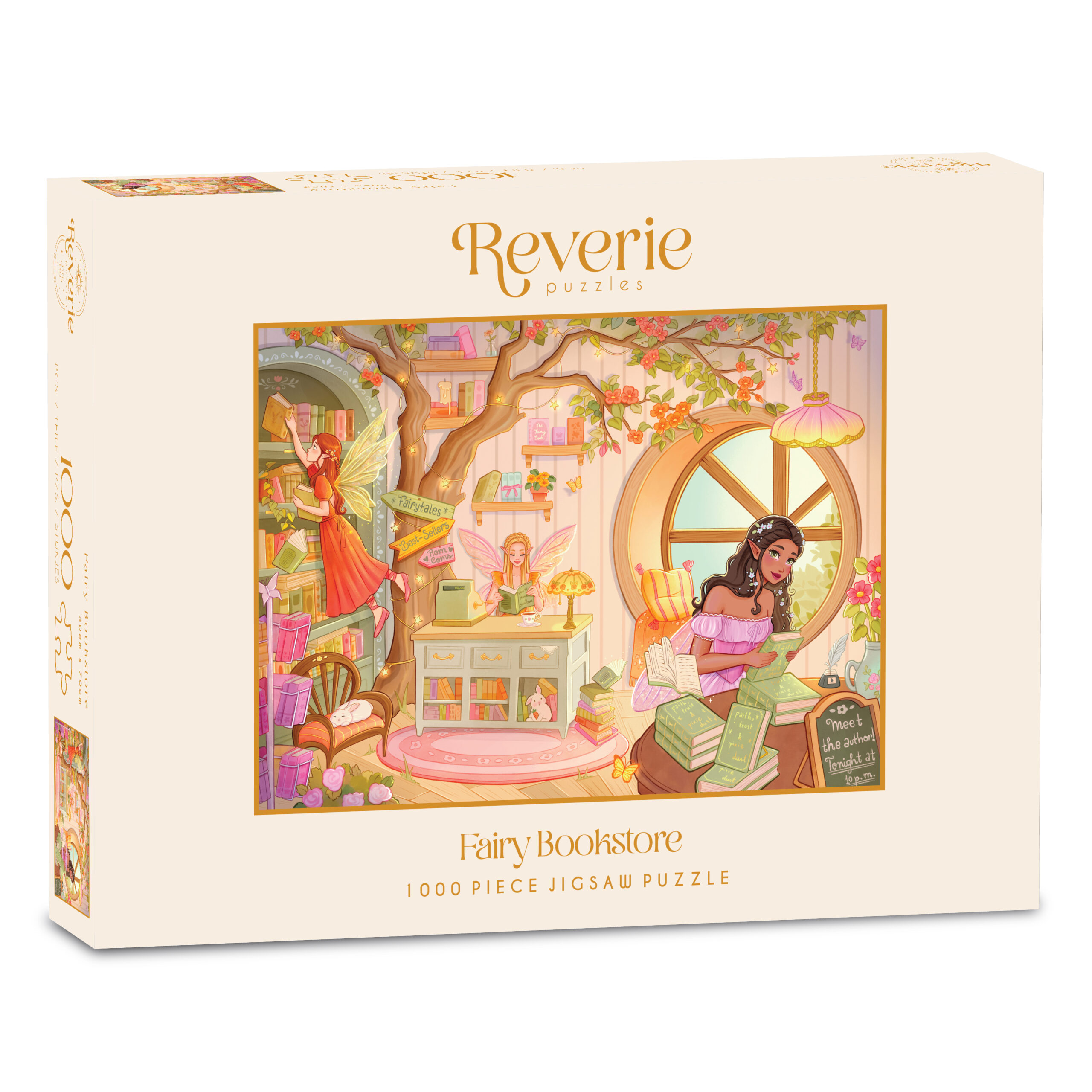 Reverie Puzzle - Fairy Bookstore - 1000 bitar