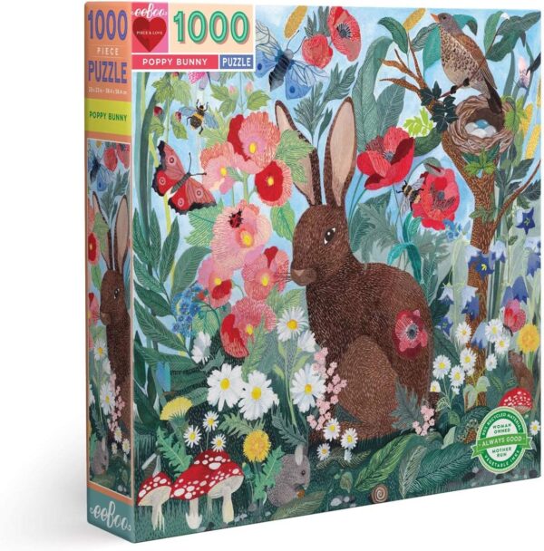 Eeboo - Poppy Bunny - 1000 bitar