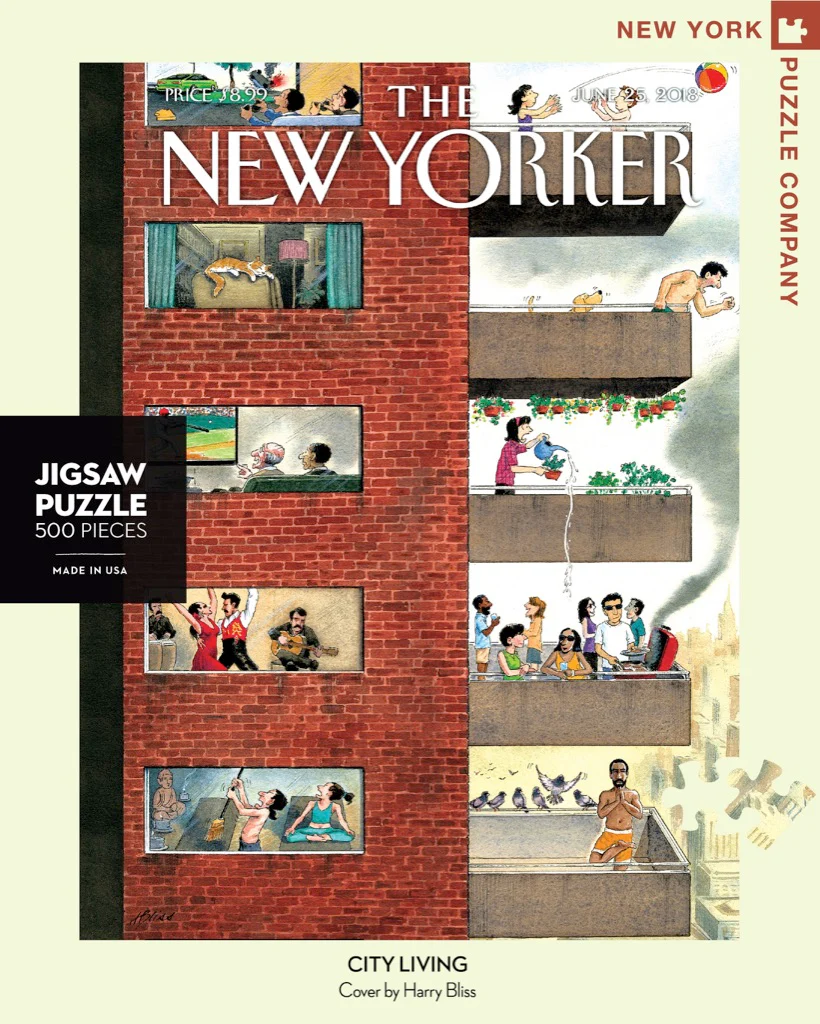 New York Puzzle Company - City Living - 500 bitar
