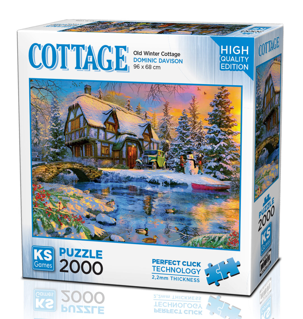 KS Games - Old Winter Cottage - 2000 bitar