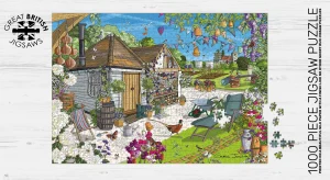Great British Jigsaws – Sussex Gardens – 1000 bitar