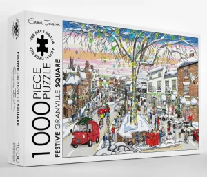 Great British Jigsaws – Festive Granville Square – 1000 bitar