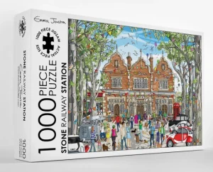 Great British Jigsaws – Stone Railway Station – 1000 bitar