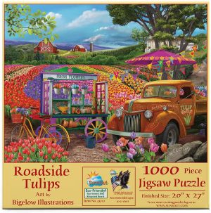SunsOut – Roadside Tulips – 1000 bitar