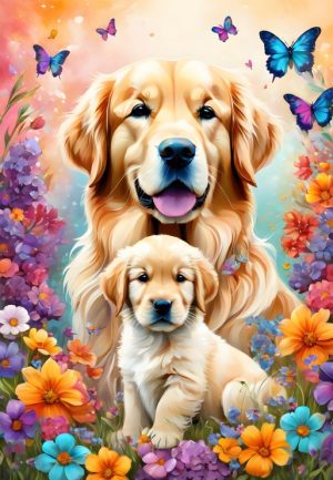 Alipson Puzzle – Dogs – Maternal Love Collection – 1000 bitar