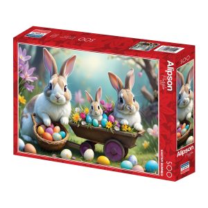Alipson Puzzle – Easter Bunnies – 500 bitar