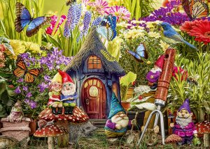 Alipson Puzzle – The Gnome Garden – 1000 bitar