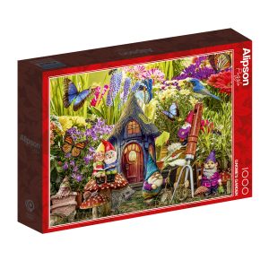 Alipson Puzzle – The Gnome Garden – 1000 bitar