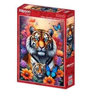 Alipson Puzzle – Tigers – Maternal Love Collection – 1000 bitar