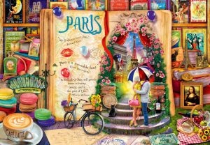 Bluebird – Life is an Open Book Paris – 1000 bitar