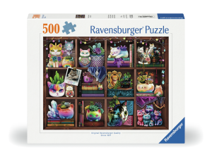 Ravensburger – Cubby Cats and Succulents – 500 bitar