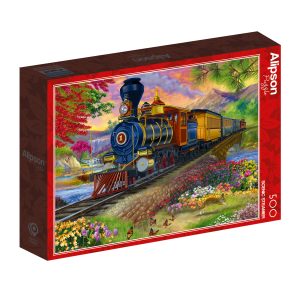 Alipson Puzzle – Scenic Steamer – 500 bitar